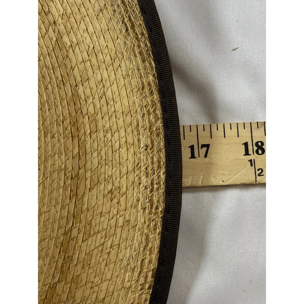 Justin‎ 20X Straw Cowboy Hat Natural Tan Western Wide Brim Made in Mexico 7 1/4